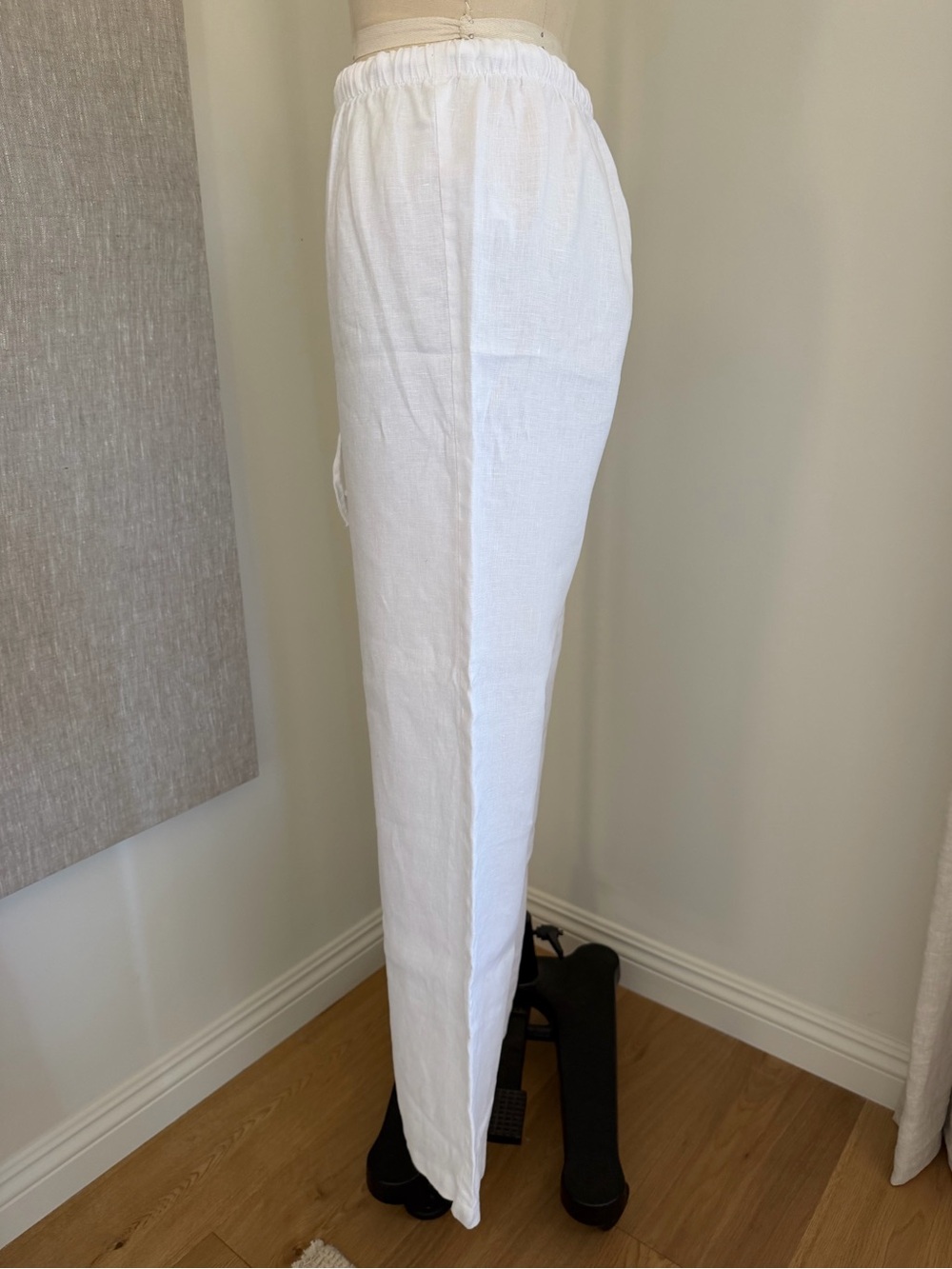 Reformation Linen Drawstring Pant - Picture 2 of 3